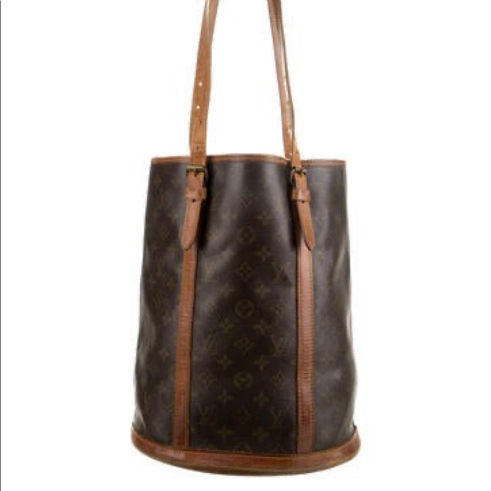 VINTAGE Louis Vuitton Monogram Bucket GM